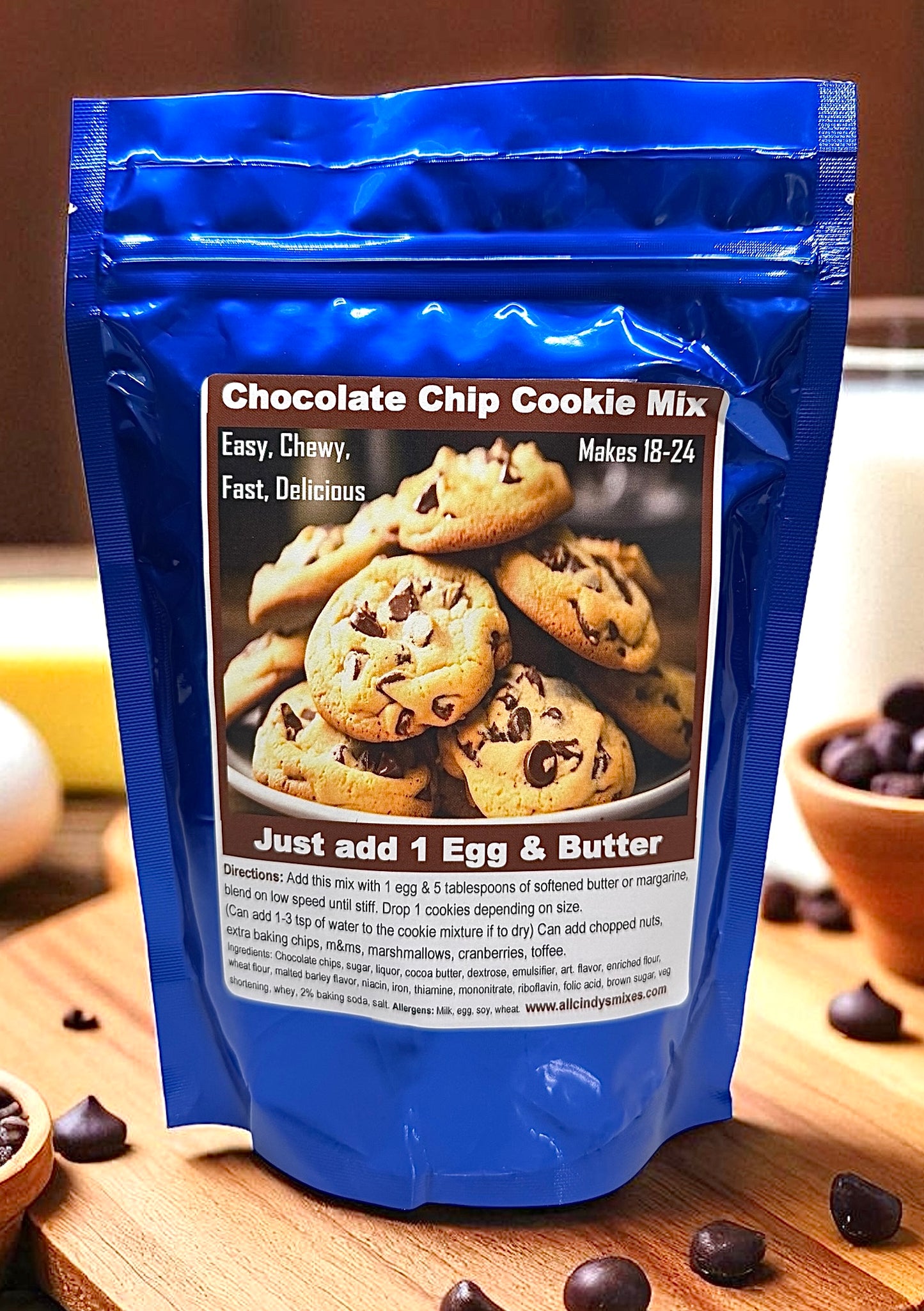 Chocolate Chip Cookie Mix (The Best Cookies Ever)