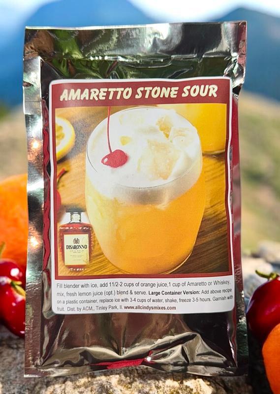 Amaretto Stone Sour "Ninja Slushi Recipe"