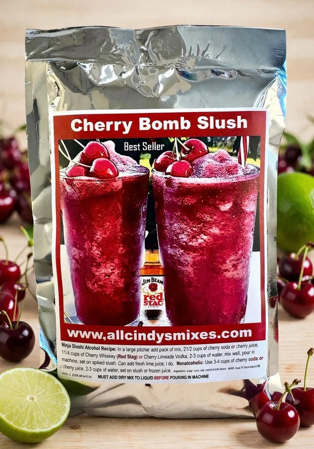 Cherry Bomb Slush. Ninja Slushi Recipe