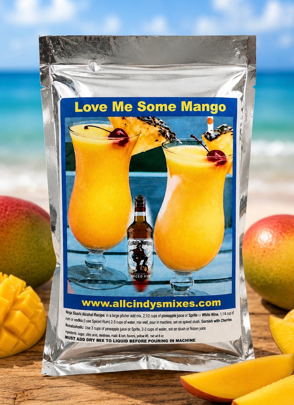 Love Me Some Mango. "Ninja Slushi Recipe"