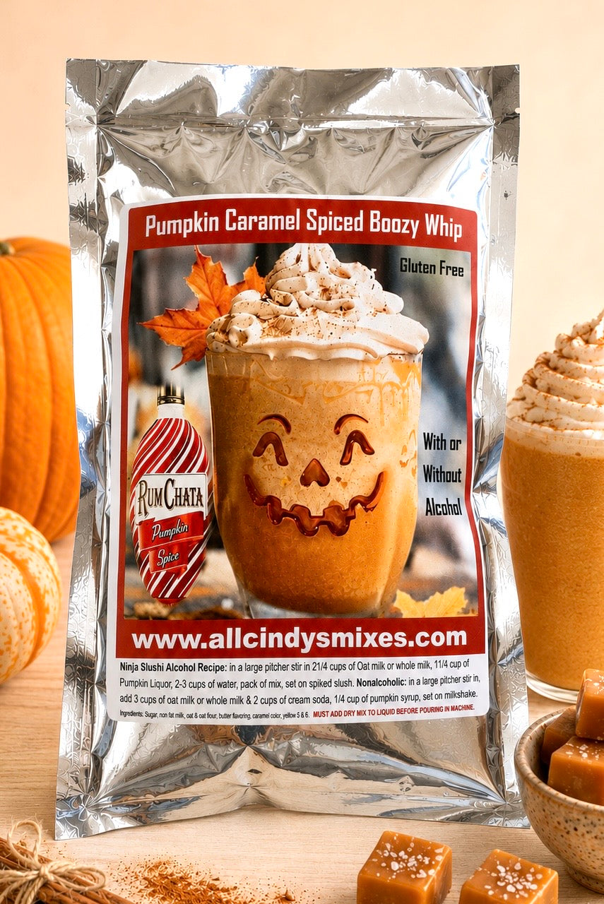 Pumpkin Caramel Spiced Boozy Whip