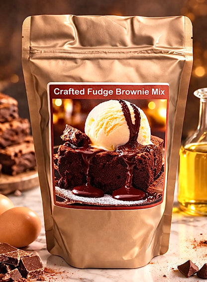 Crafted Fudge Brownie Mix  "5 available"