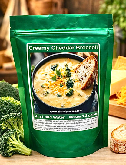 Creamy Cheddar Broccoli Soup Mix