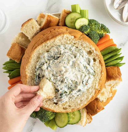 The Pig Ran Through the Spinach Patch Dip Mix.   "Just add Sour Cream"