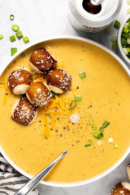 Beer Cheese Soup.  (Sold Out)