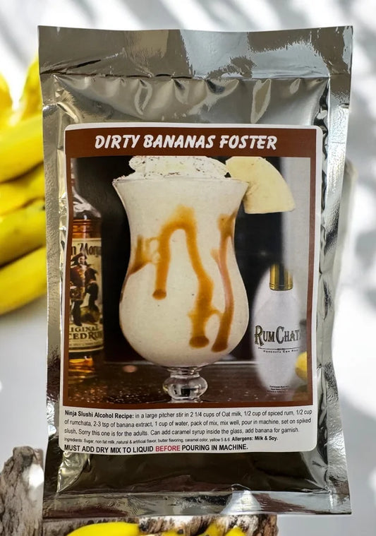 Dirty Banana Foster. "Ninja Slushi Recipe"