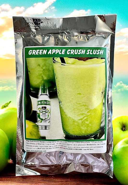 Green Apple Crush Slush. "Ninja Slushi Recipe"