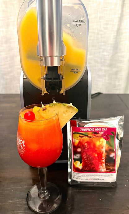 Tropical Mai tai. "Ninja Slush Recipe"