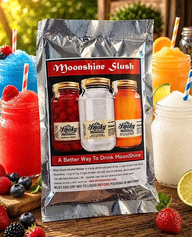 Moonshine Slush (Use ANY Fruity Moonshine) "Ninja recipe"