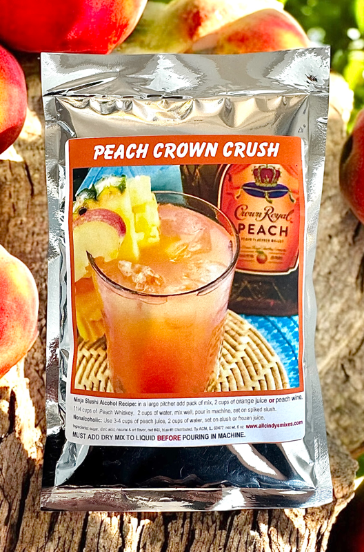 Peach Crown Crush "Ninja Slushi Recipe"