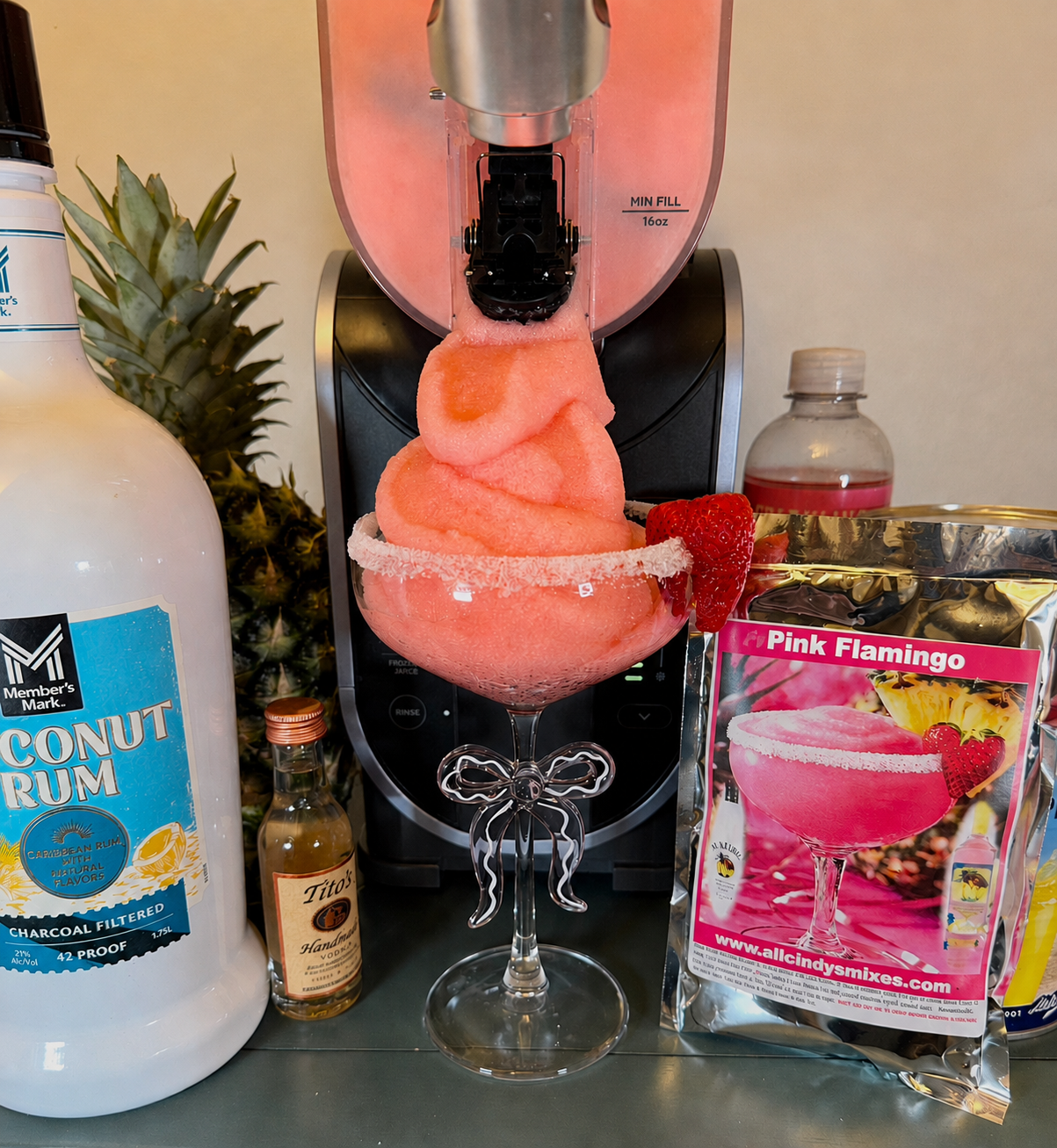 Frozen Pink Flamingo "A Best Seller"