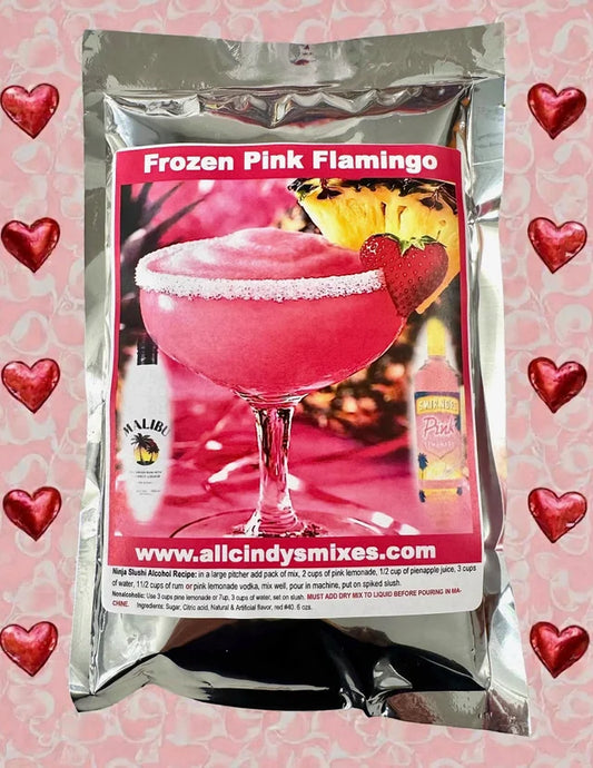 Frozen Pink Flamingo "Ninja Slushi Recipe"