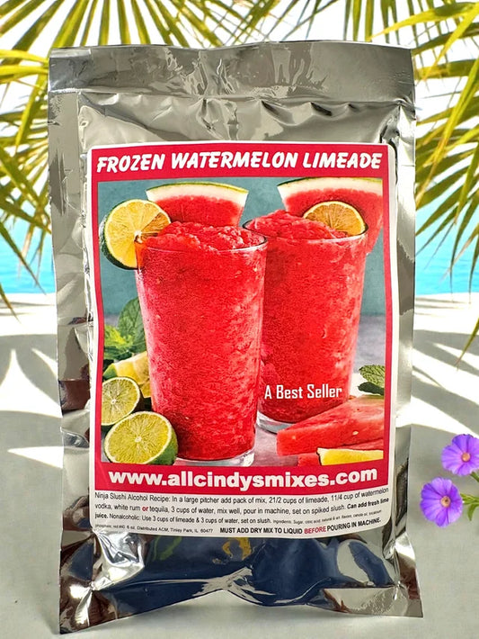 Frozen Watermelon Limeade /Ninja Slushi Recipe